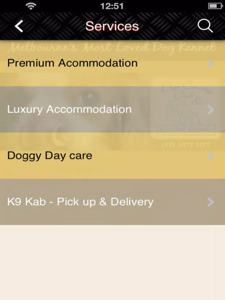 Capturas de tela do Dogs Country Club iPad 