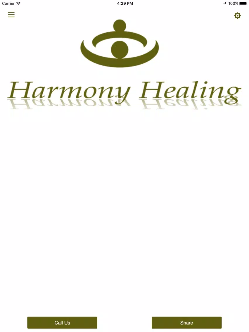 Harmony Healing iPad 應用截圖