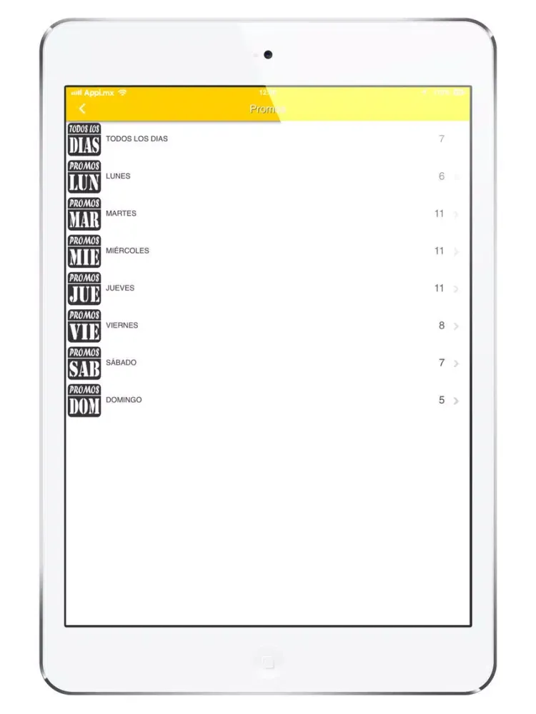 CervezApp Ags iPad  سکرین شاٹس