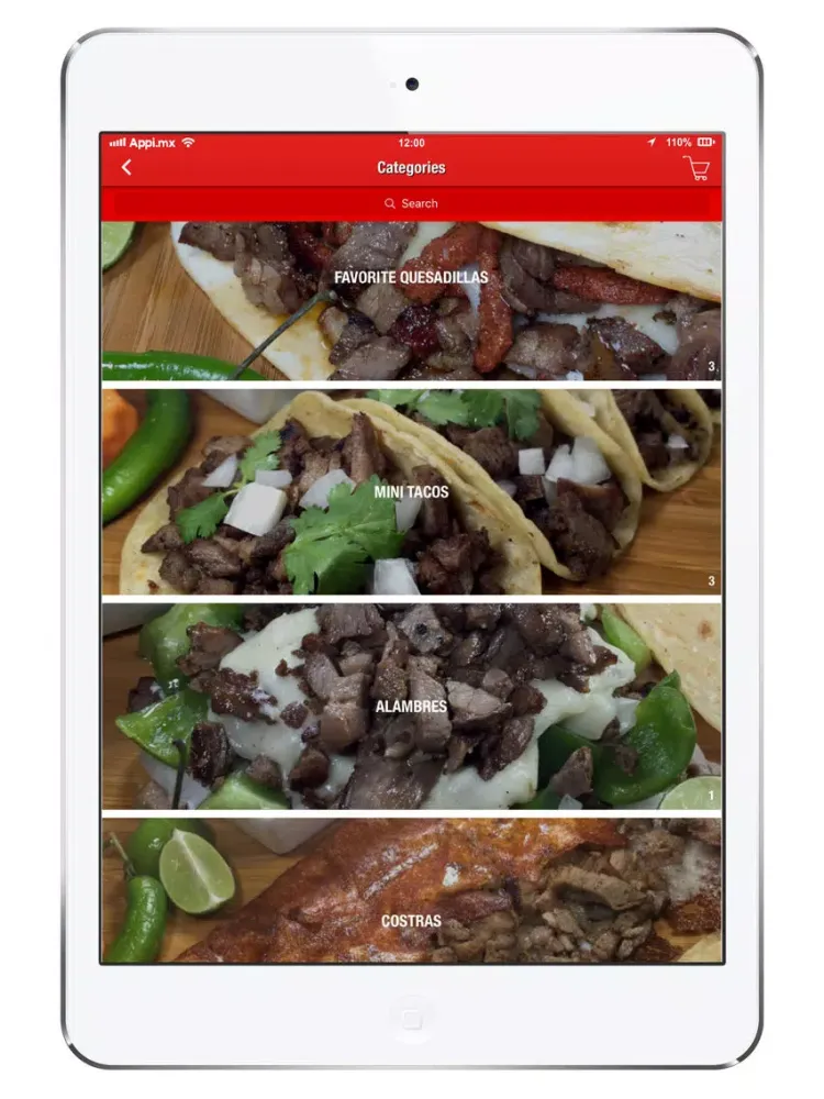 El Taco Grill iPad  Ekran Görüntüleri