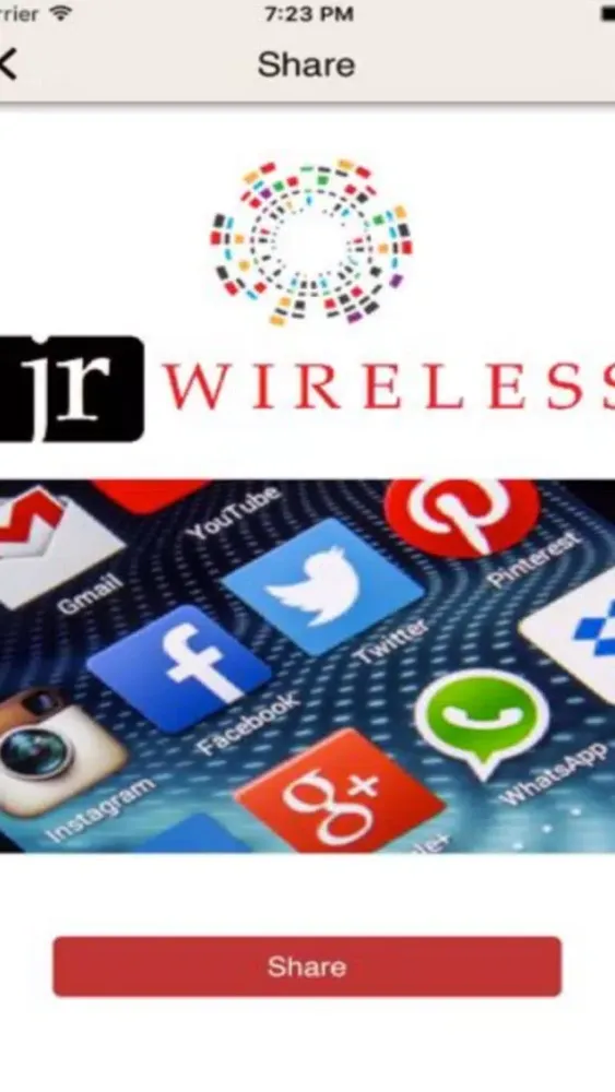 JrWireless سکرین شاٹس