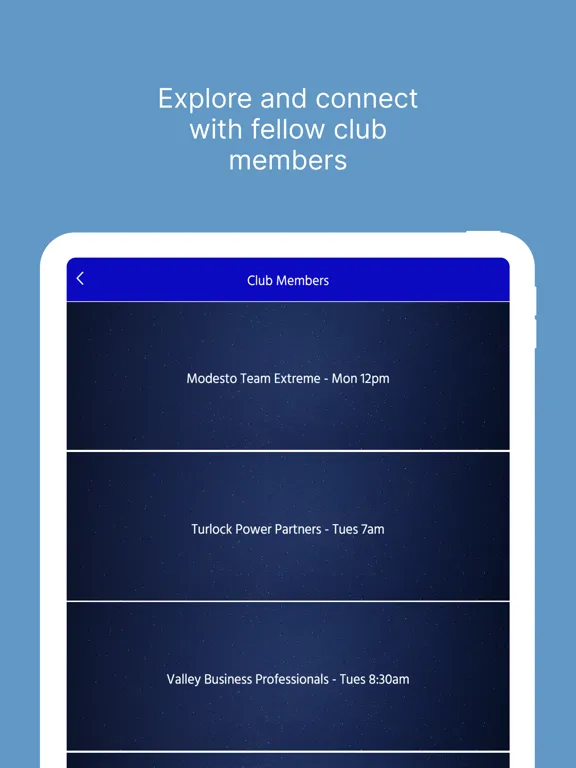 Goldstar Referral Clubs - CA iPad  スクリーンショット