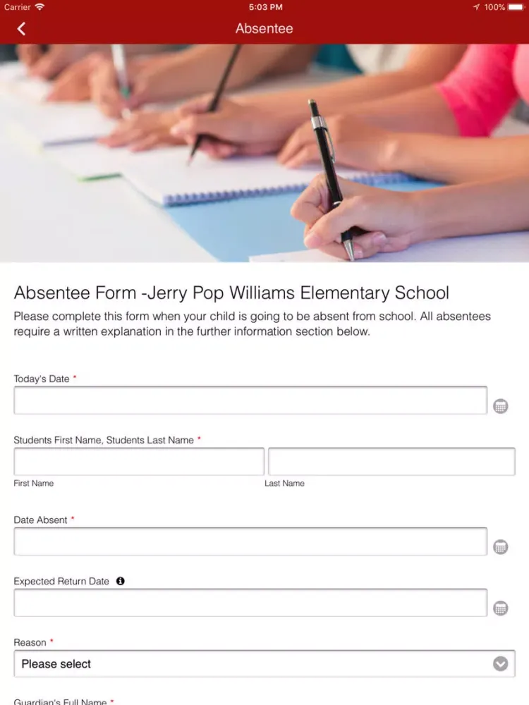 JPW Elementary iPad  سکرین شاٹس