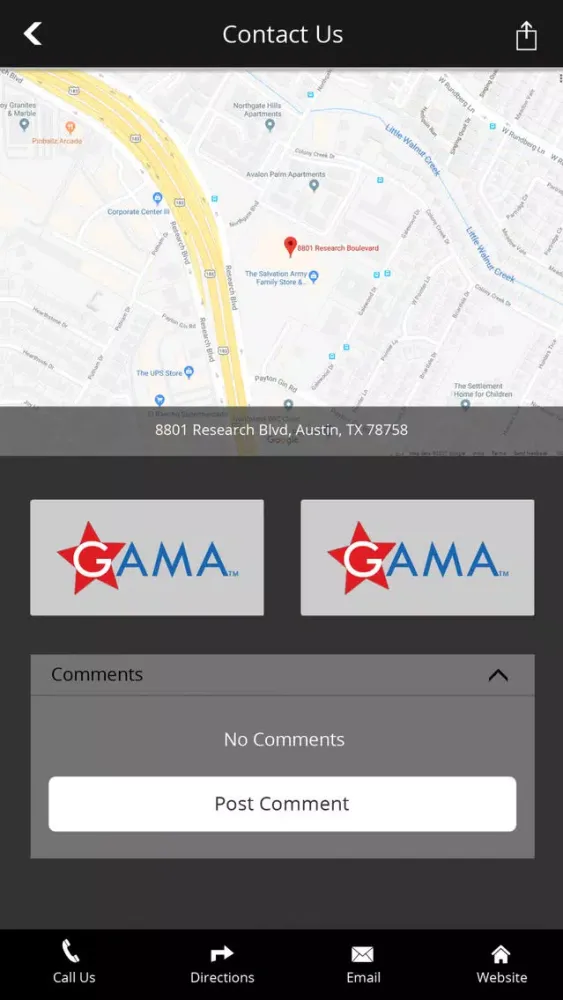 GAMA App. Ekran Görüntüleri