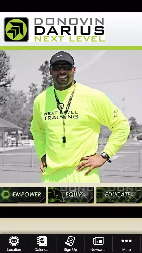 Capturas de pantalla de Donovin Darius Next Level Training