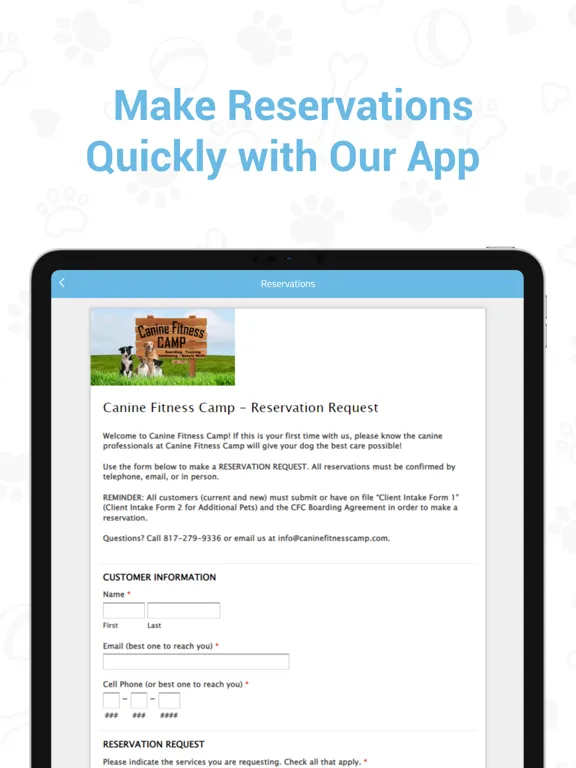 تصاویر Canine Fitness Camp iPad 
