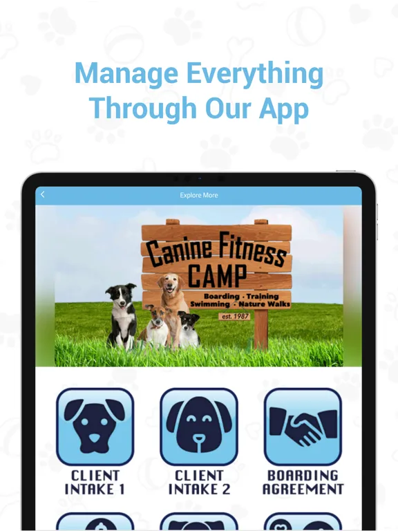 تصاویر Canine Fitness Camp iPad 