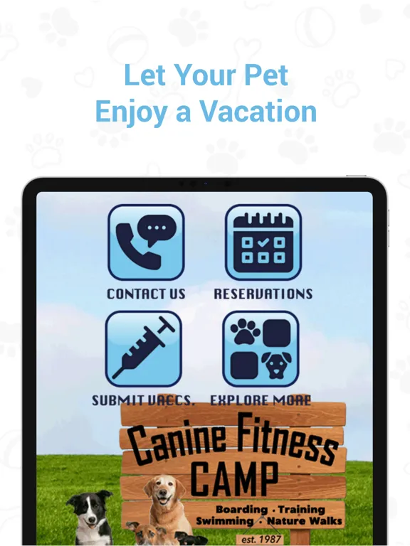 تصاویر Canine Fitness Camp iPad 