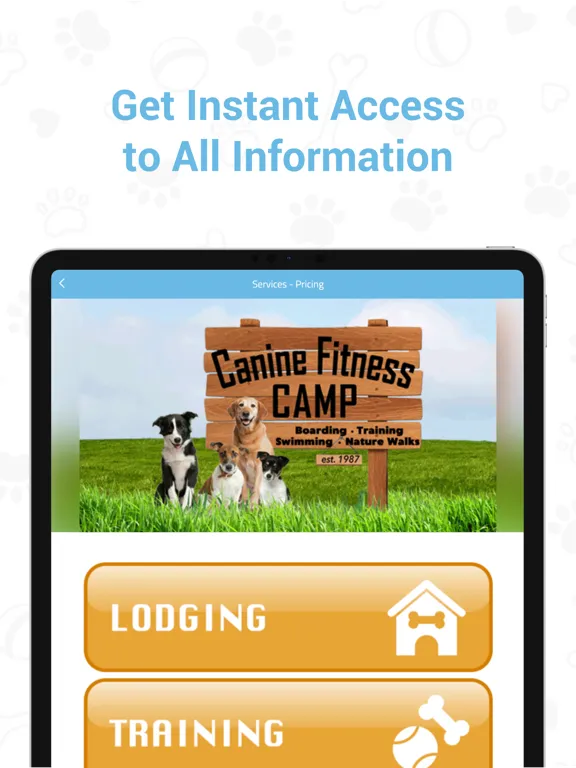 تصاویر Canine Fitness Camp iPad 