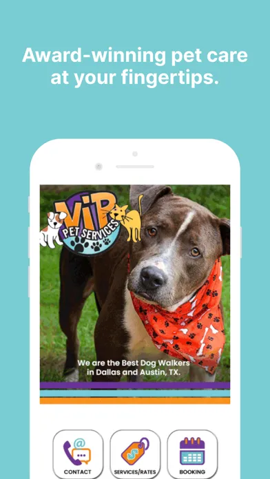 Ảnh chụp màn hình của VIP Pet Services
