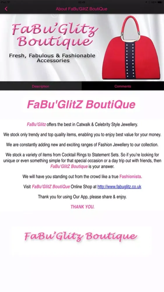 Fabuglitz Boutique应用截图
