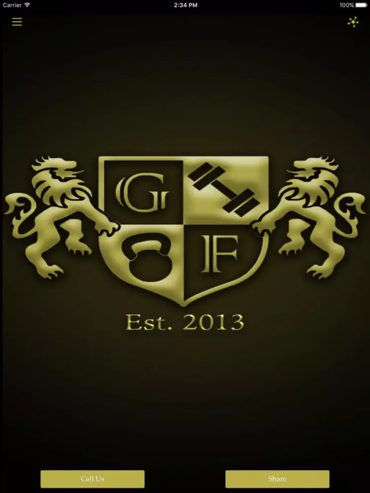 Griffin Fitness iPad  스크린샷