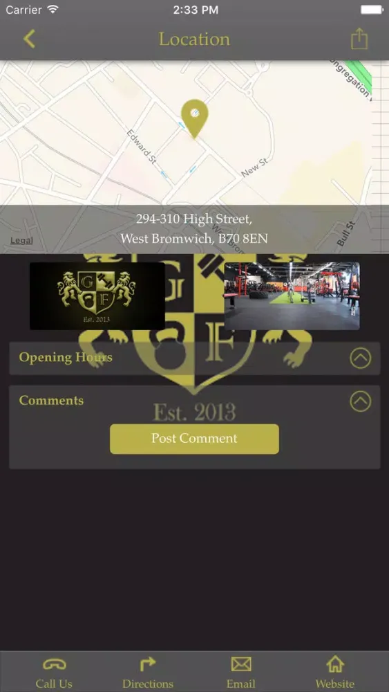 Griffin Fitness 스크린샷