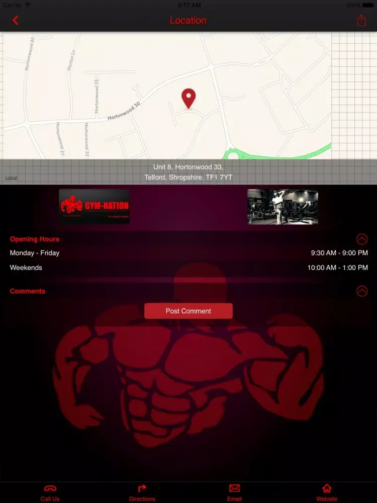 Capturas de pantalla de Gym-Nation iPad 