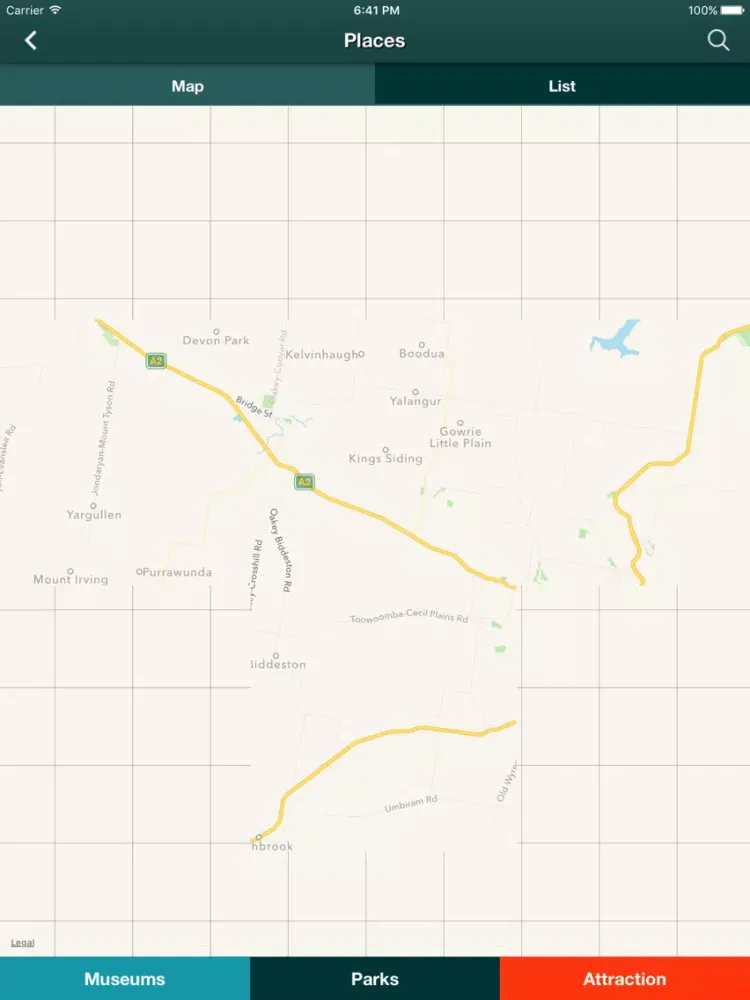 Zrzuty ekranu Toowoomba Local iPad 