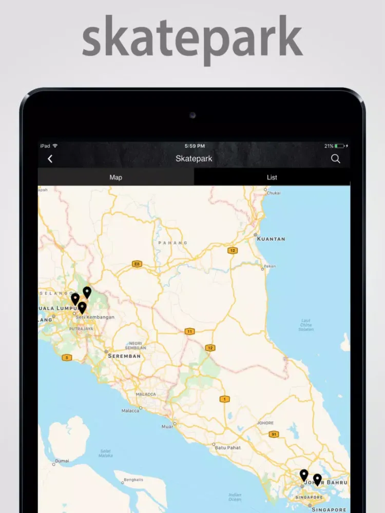 Skateboarding Malaysia iPad  স্ক্রিনশট