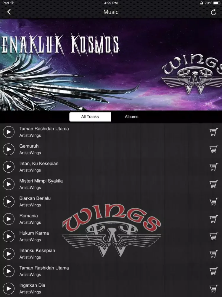 صور Wings - Malaysian Rock Band iPad 
