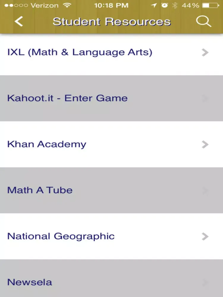 Miami SHS iPad  스크린샷