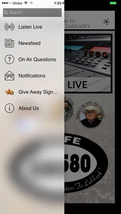 AM580 سکرین شاٹس