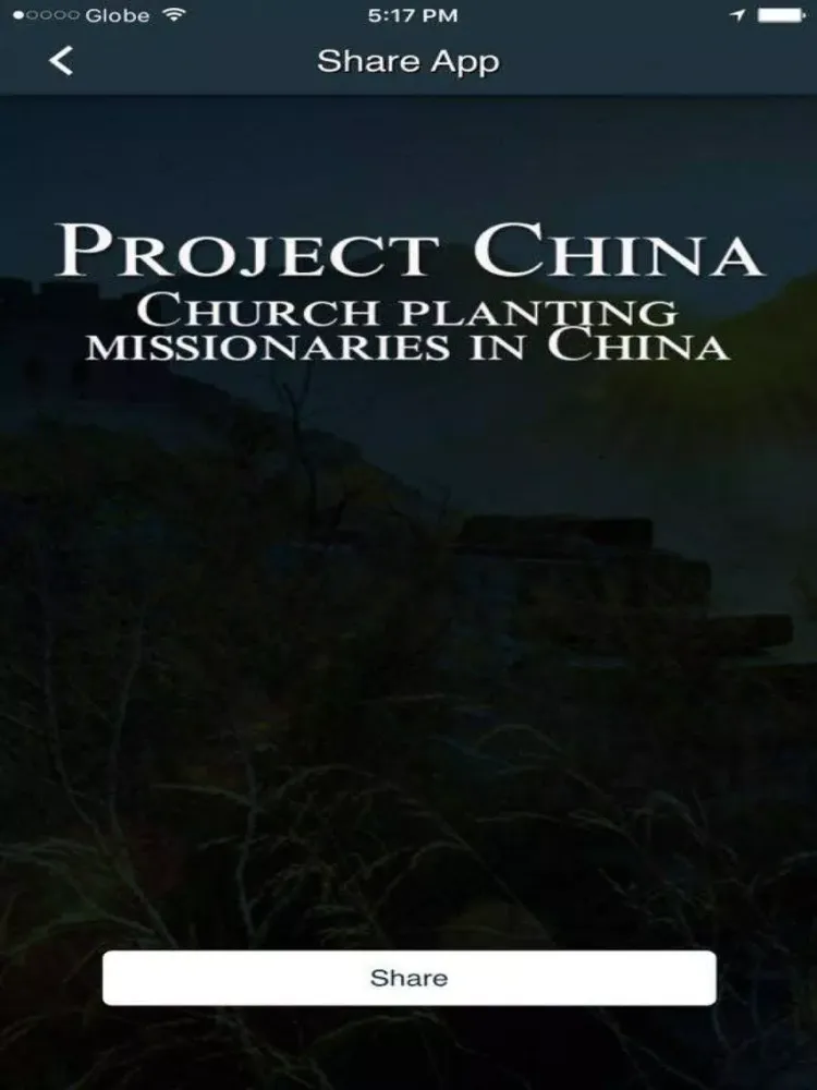 Tangkapan layar Project China iPad 