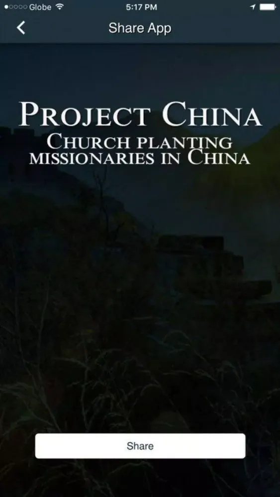 Tangkapan layar Project China
