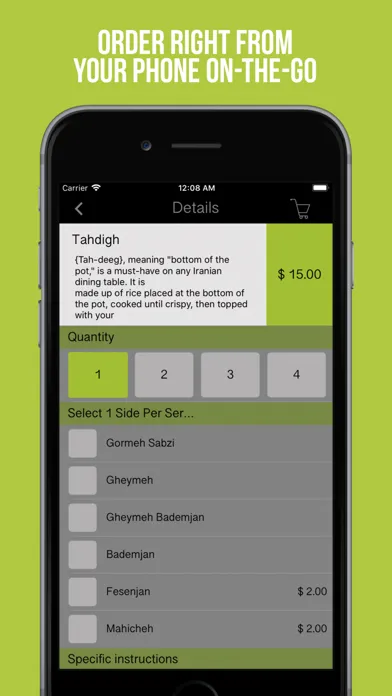 Tangkapan layar Amoos Restaurant