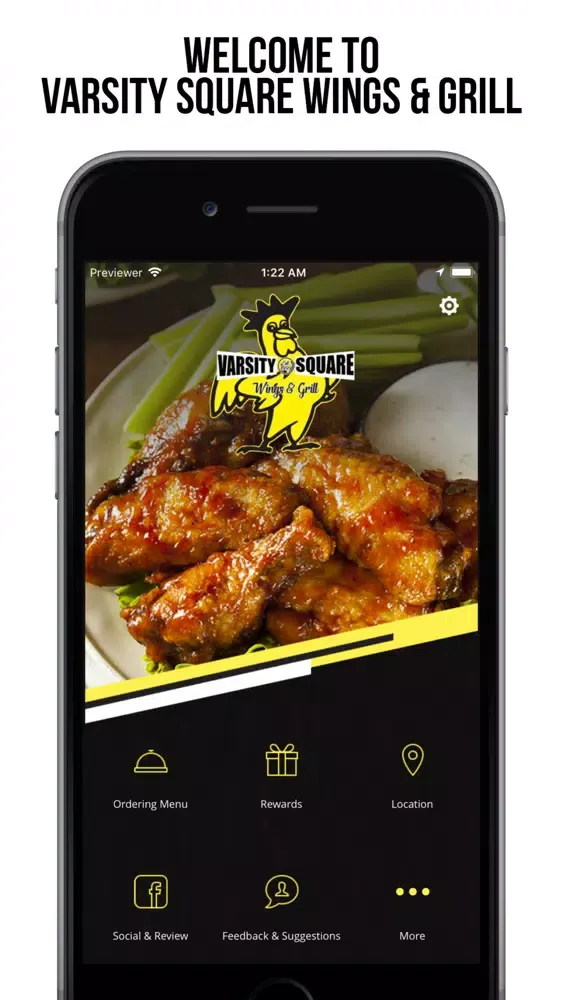 Varsity Square Wings & Grill स्क्रीनशॉट