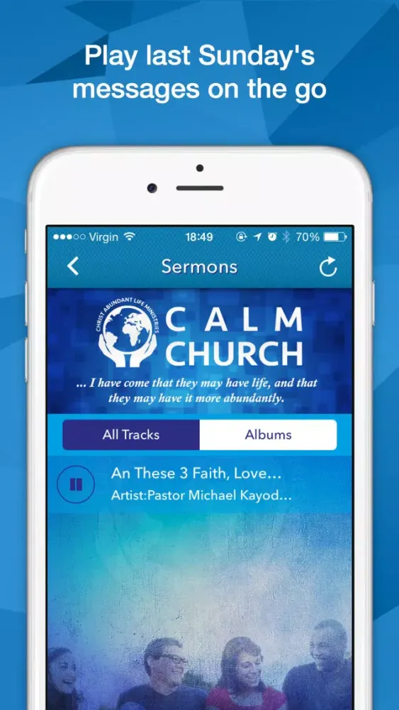 CALM Church应用截图