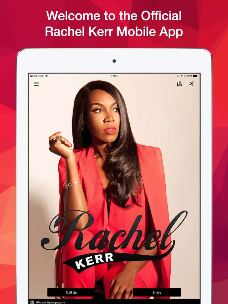 Rachel Kerr iPad  سکرین شاٹس