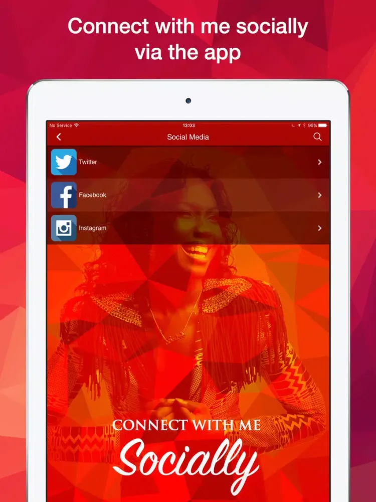 Rachel Kerr iPad  سکرین شاٹس