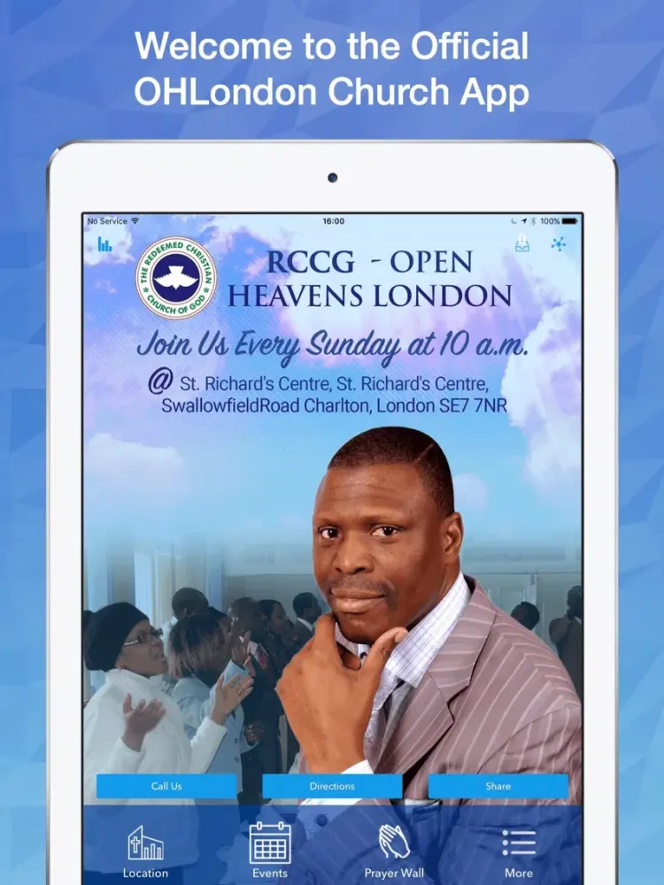 RCCG Open Heavens London iPad 应用截图