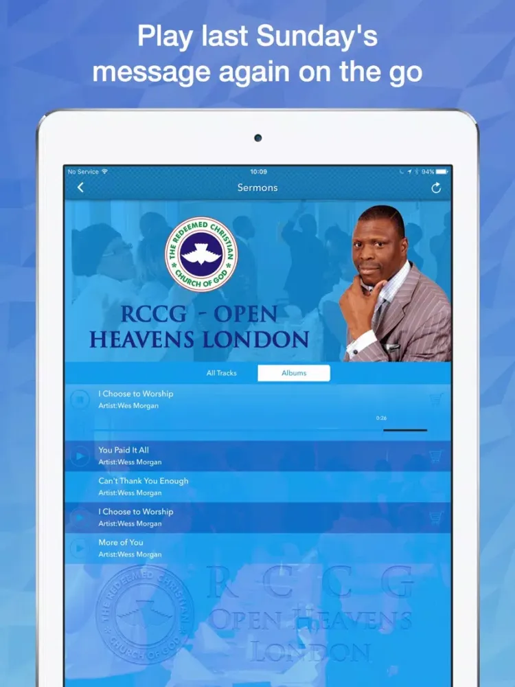 RCCG Open Heavens London iPad 应用截图