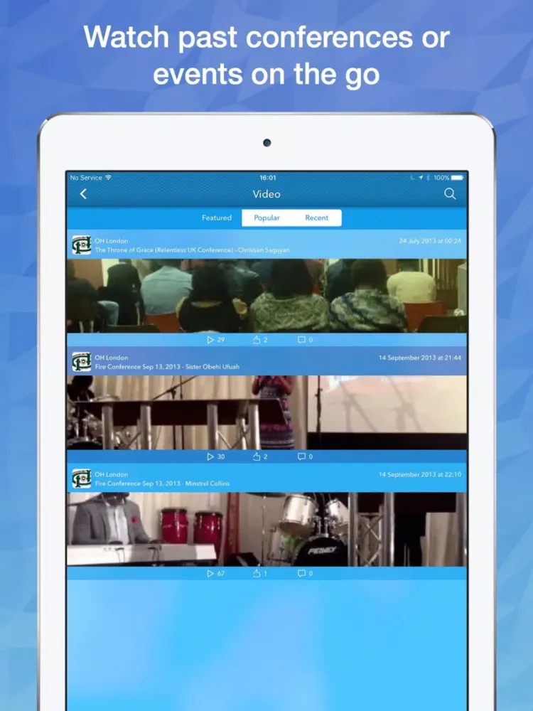 RCCG Open Heavens London iPad 应用截图