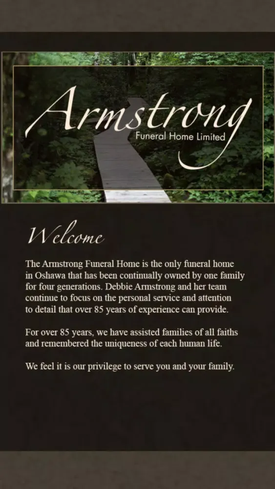 ภาพหน้าจอของ Armstrong Funeral Home