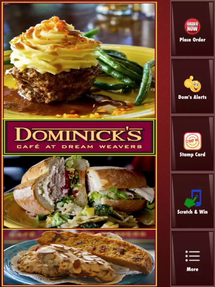 Dominick's Cafe iPad  Screenshots