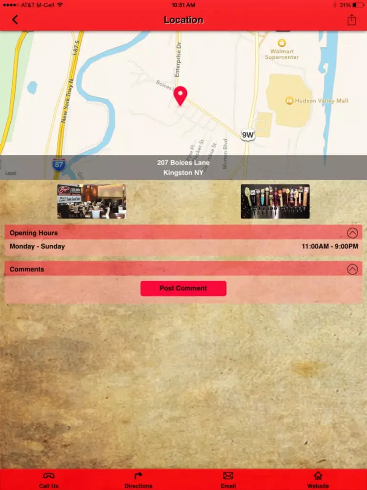 Enzo's Ristorante & Pizza iPad 應用截圖