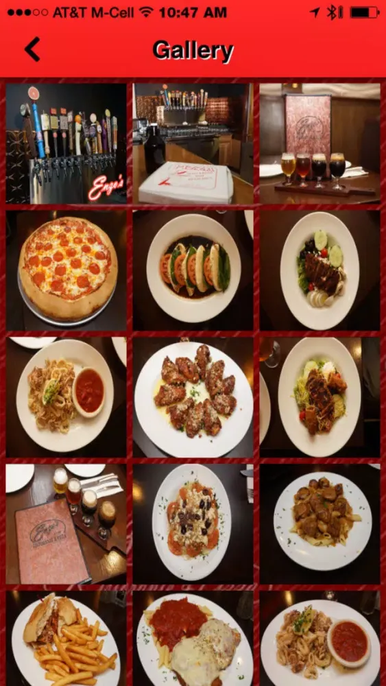 Enzo's Ristorante & Pizza應用截圖