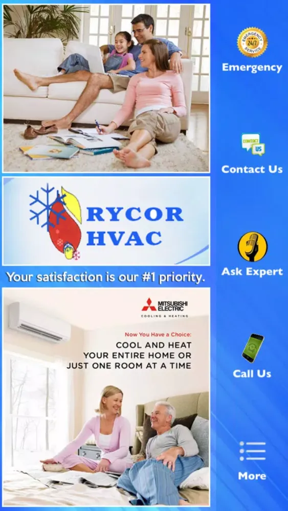 Rycor HVAC Screenshots