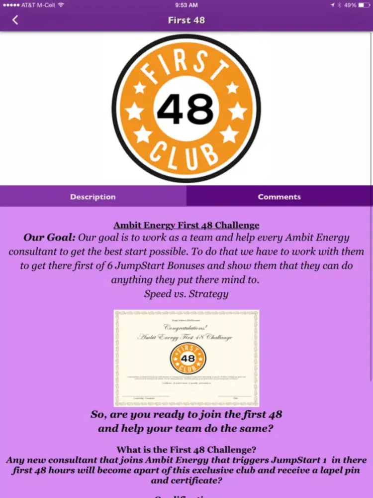 Team Achieve 526 iPad  स्क्रीनशॉट
