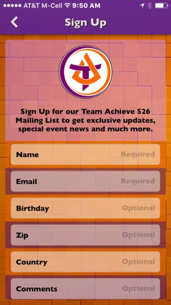 Team Achieve 526 स्क्रीनशॉट