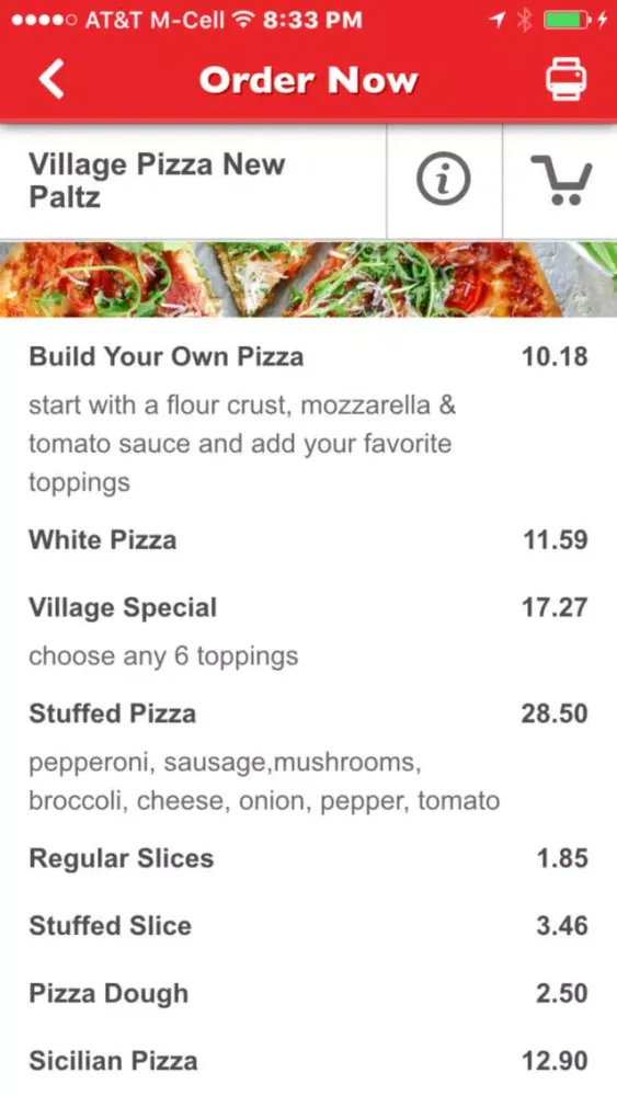 Village Pizza New Paltz স্ক্রিনশট
