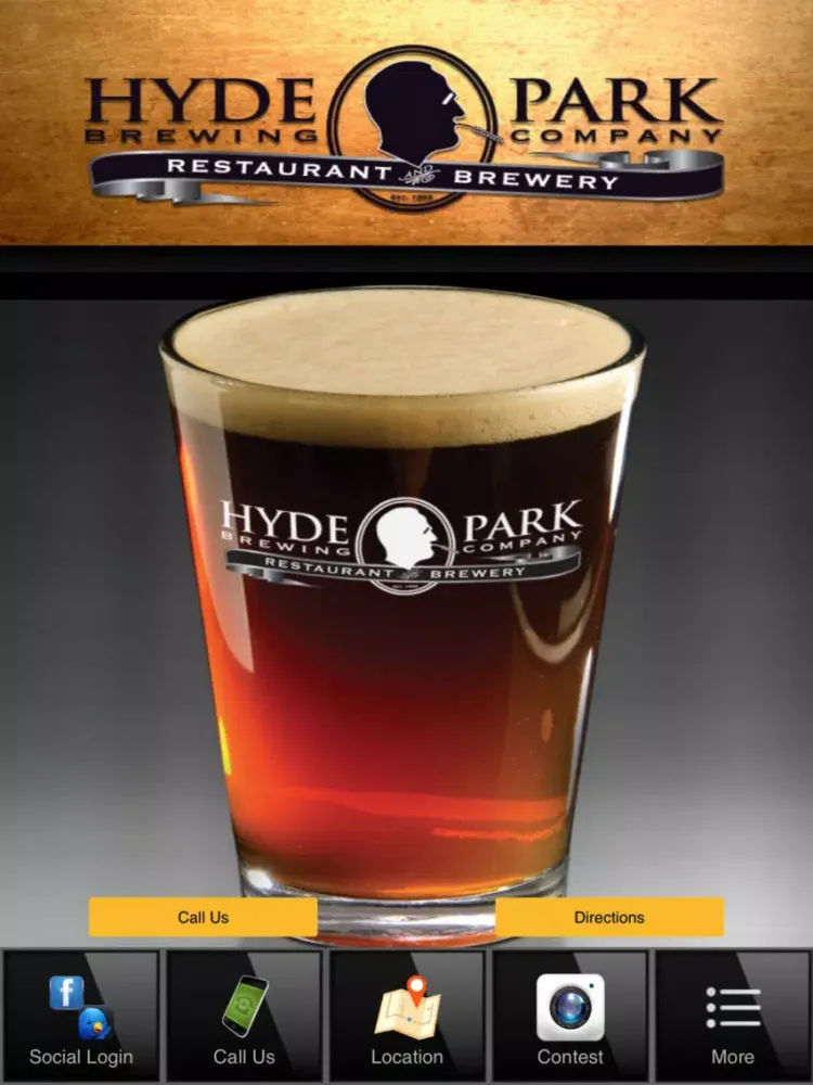 Hyde Park Brewing Company iPad  Screenshots
