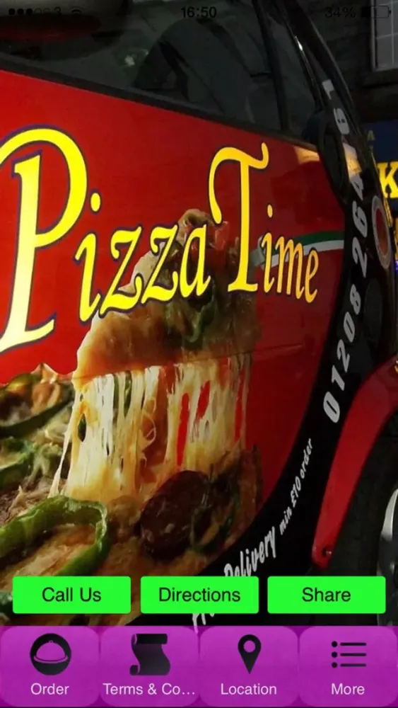 Ảnh chụp màn hình của bodminpizzatime