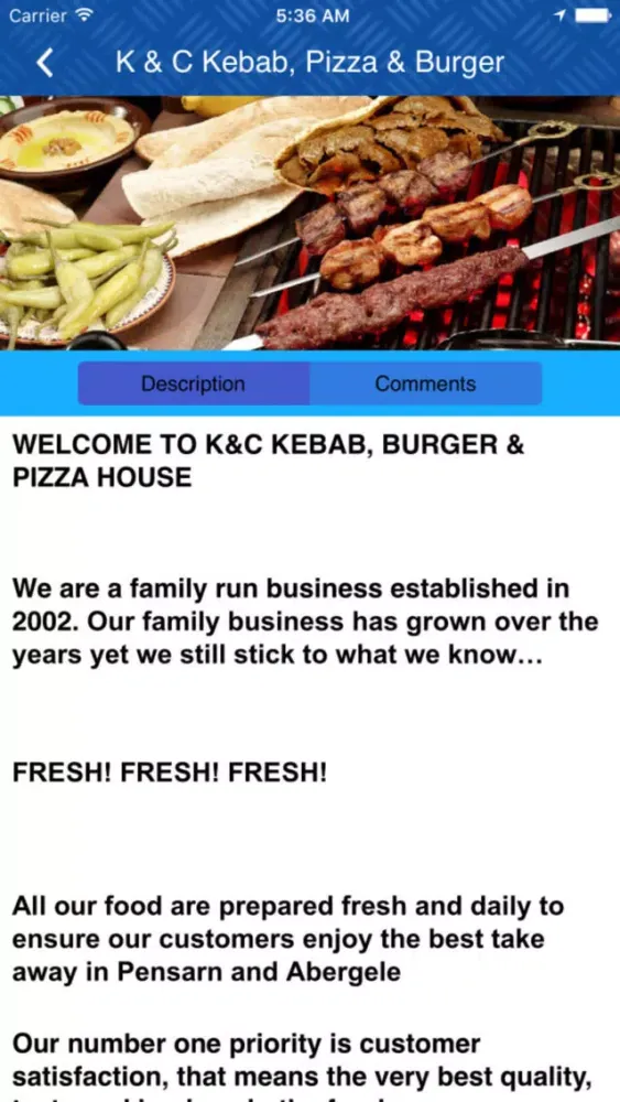 تصاویر K&C Kebab Burger Pizza House