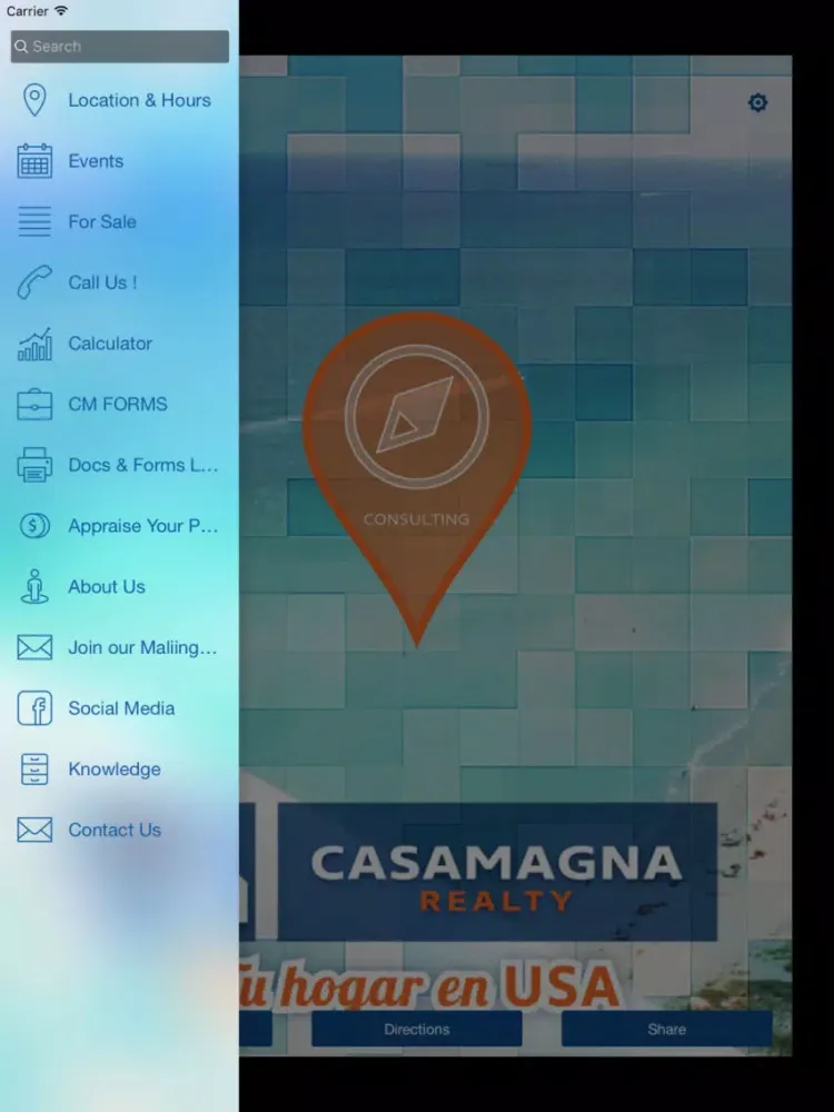 Screenshot di CASAMAGNA iPad 