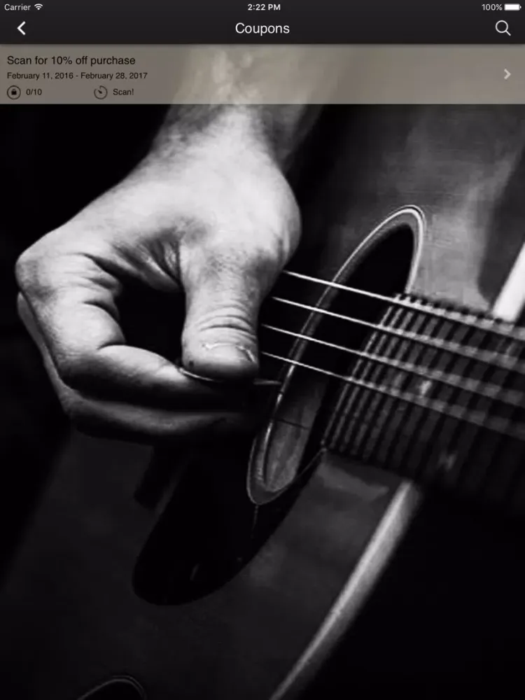 The Guitar Shop iPad  স্ক্রিনশট