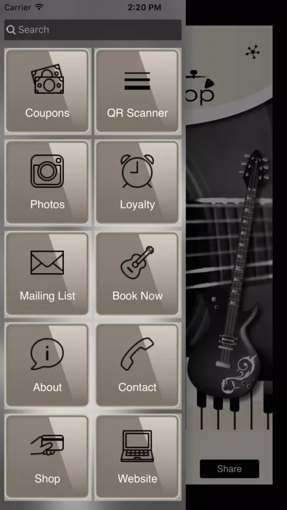 The Guitar Shop স্ক্রিনশট