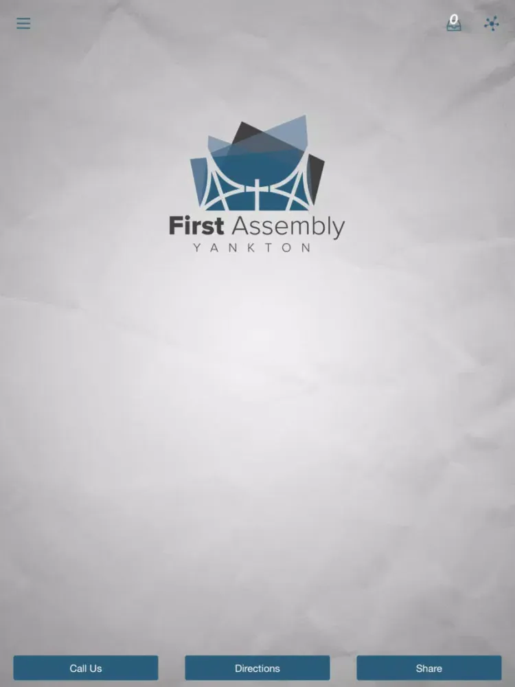 Capturas de tela do First Assembly Yankton iPad 