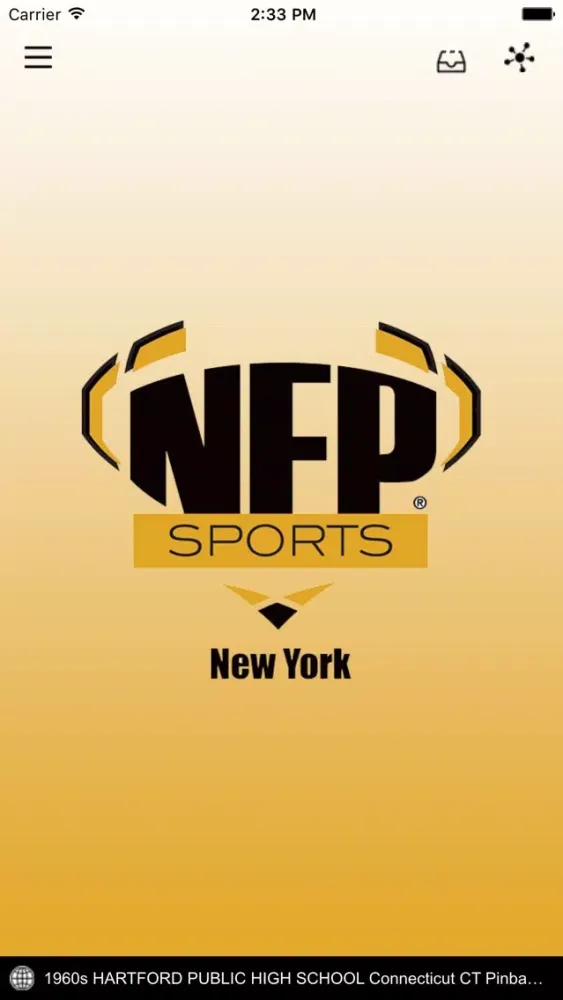 Capturas de pantalla de NFP Sports New York