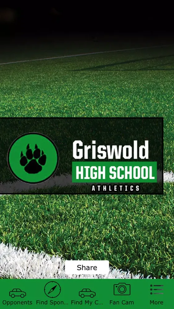 Ảnh chụp màn hình của Griswold Wolverines Athletics